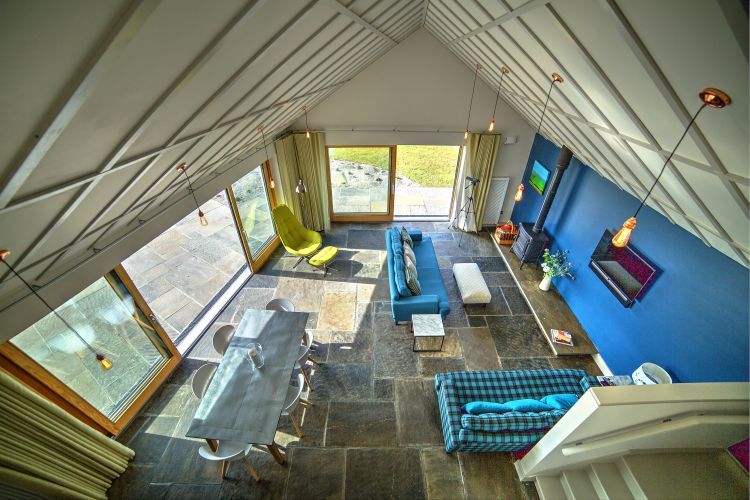 View from Mezzanine — Renovation of 25 Year Old House